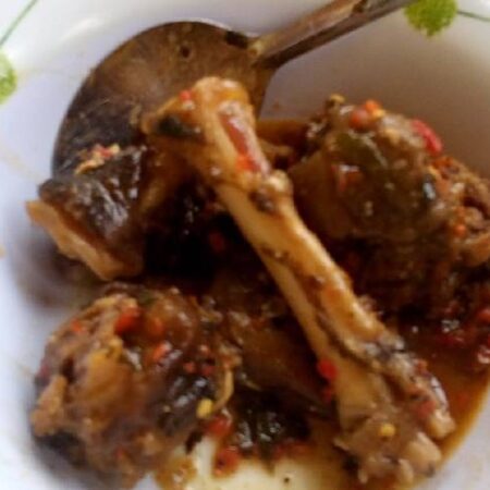 GOAT LEG PEPPER SOUP