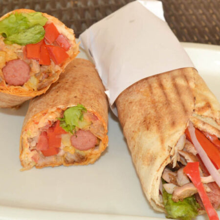 SINGLE SAUSAGE SHAWARMA
